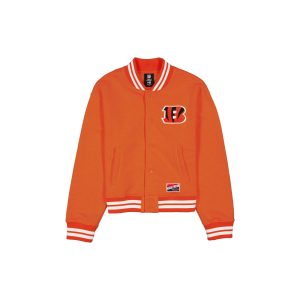 Cincinnati Bengals Throwback Women's Snap Front Jacket