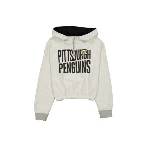 Pittsburgh Penguins Sport Night Heather Gray Women's Hoodie