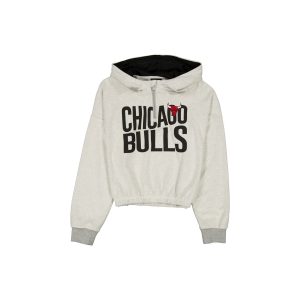 Chicago Bulls Sport Night Heather Gray Women's Hoodie