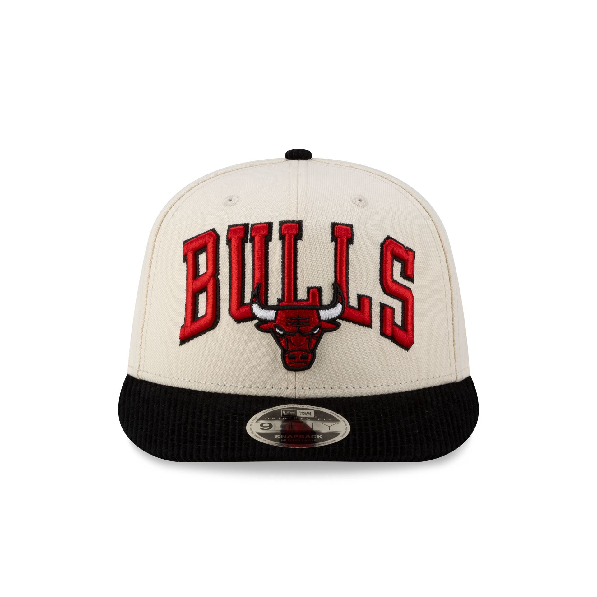 Chicago Bulls Cord Visor 9FIFTY Snapback Hat - Image 2