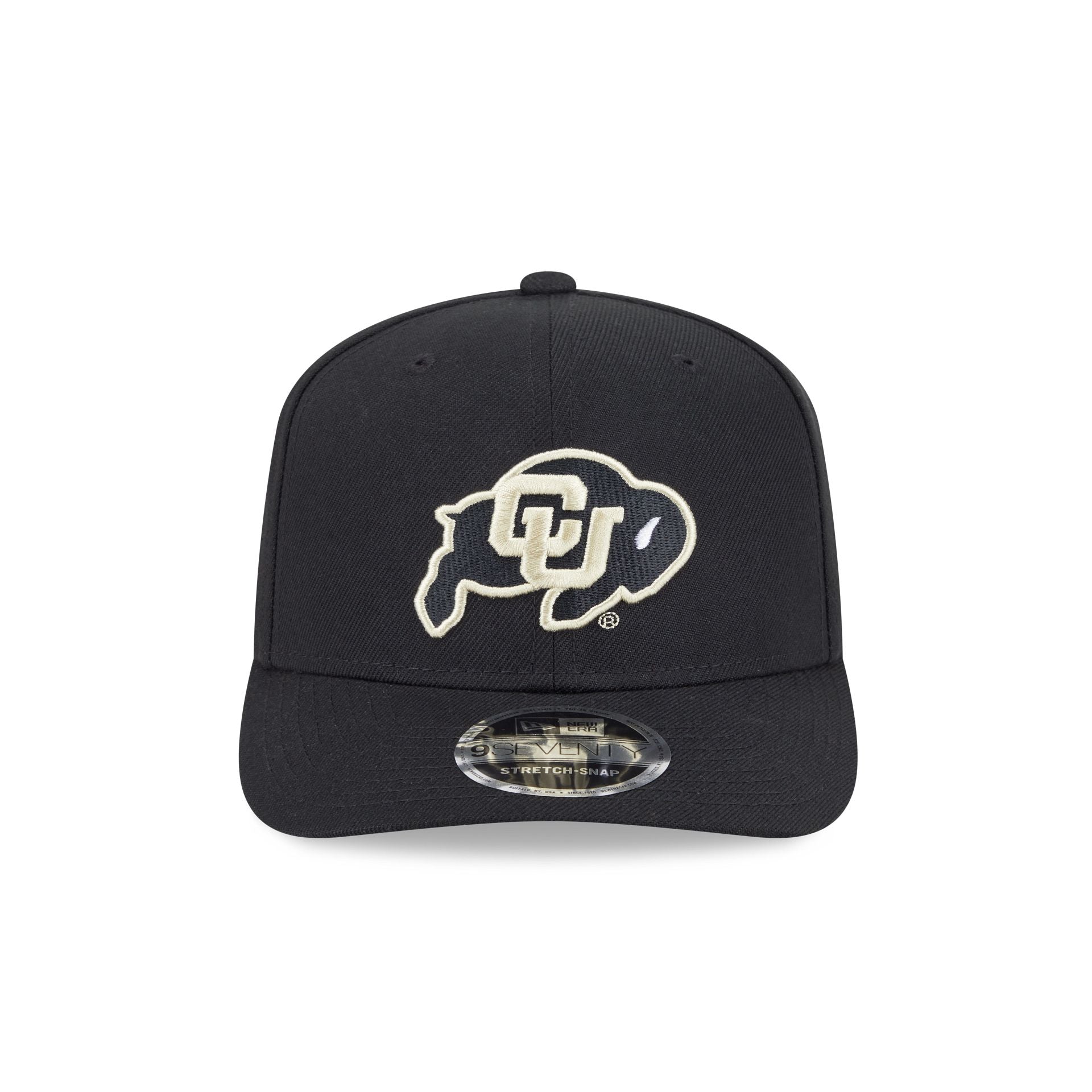 Colorado Buffaloes Black Team 9SEVENTY Stretch-Snap Hat - Image 2
