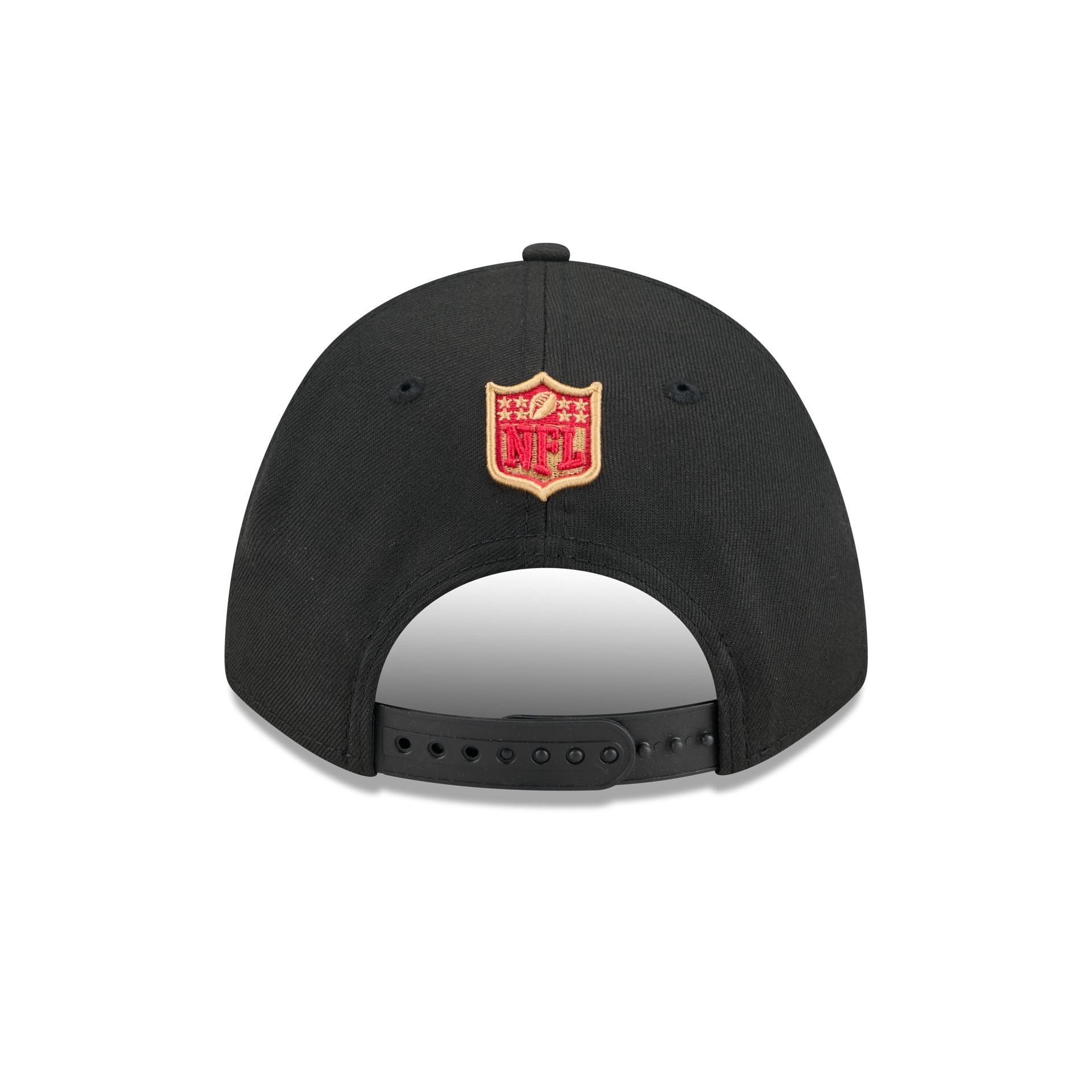 San Francisco 49ers Team Black 9FORTY M-Crown Snapback Hat - Image 6