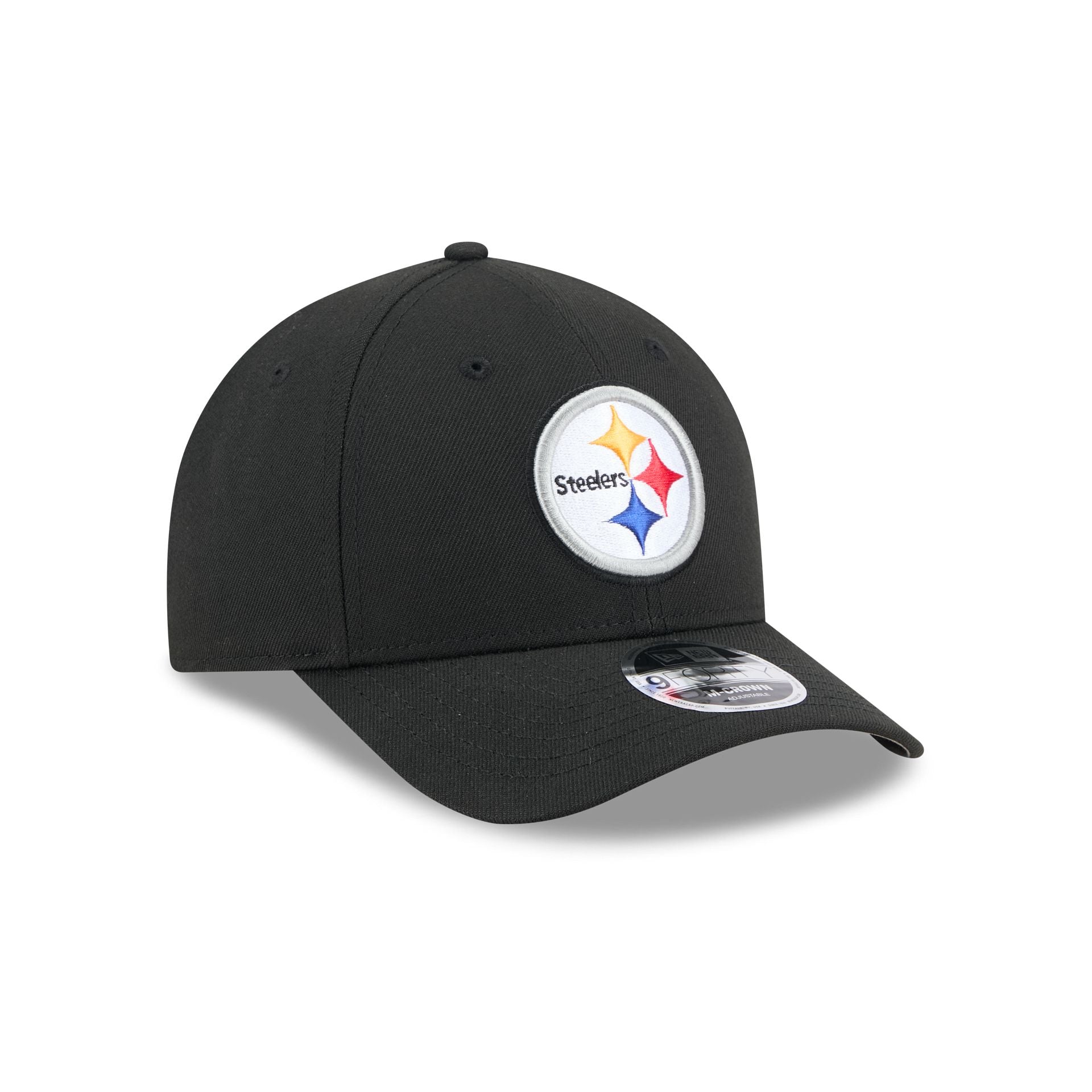 Pittsburgh Steelers Team 9FORTY M-Crown Snapback Hat - Image 3