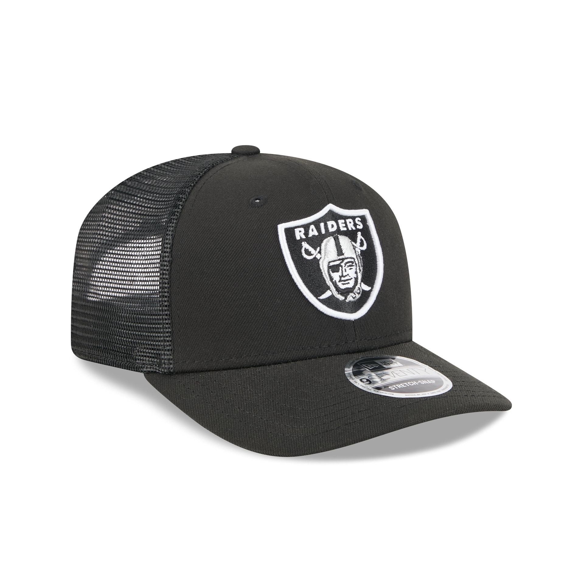 Las Vegas Raiders Team 9SEVENTY Trucker Hat - Image 3