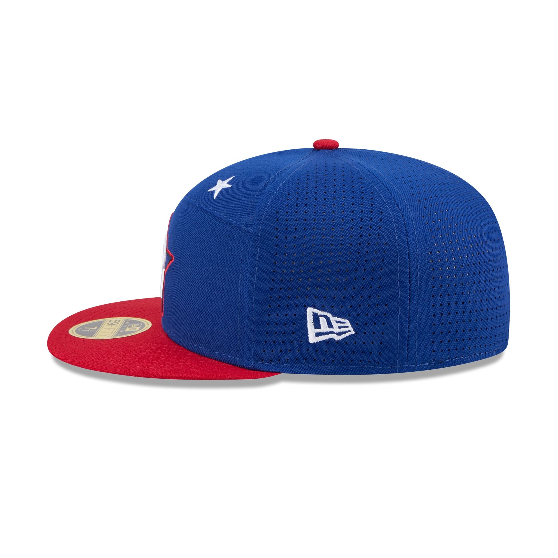 Philadelphia Phillies 2025 All-Star Game Workout Split Panel 59FIFTY Fitted Hat - Image 5