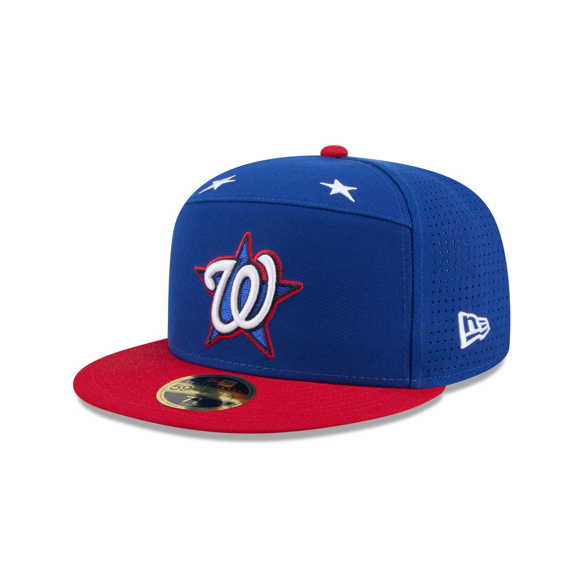Washington Nationals 2025 All-Star Game Workout Split Panel 59FIFTY Fitted Hat - Image 3