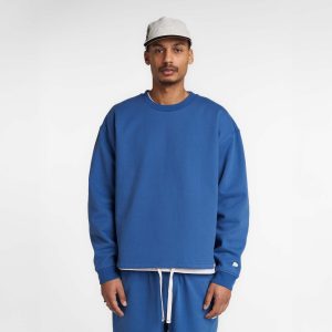 New Era Branded Alden Indigo Crewneck