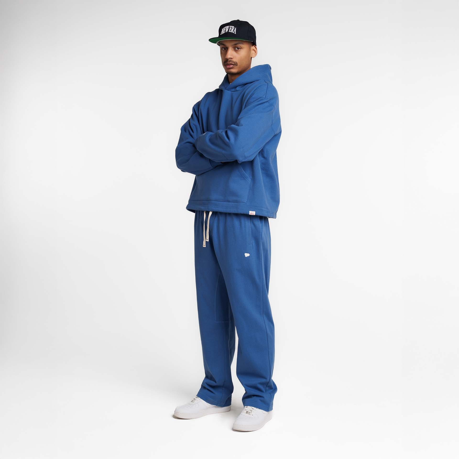 New Era Branded Alden Indigo Hoodie - Image 6