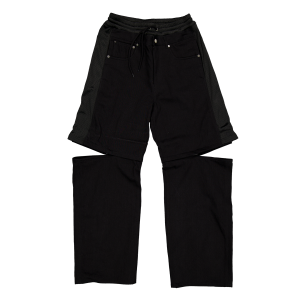 New Era Branded Mutation Mesh Black Denim Jeans