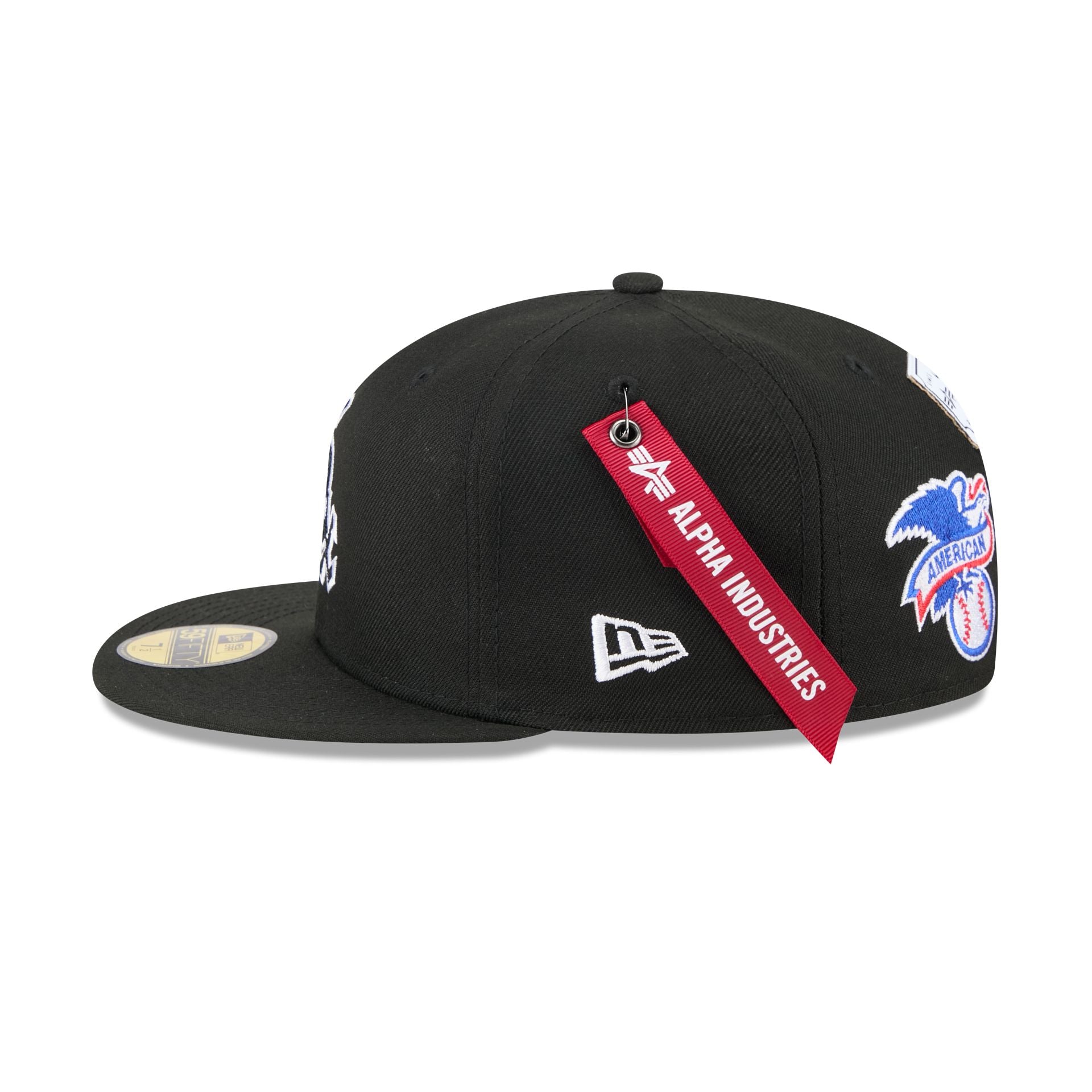 Alpha Industries x Chicago White Sox Black 59FIFTY Fitted Hat - Image 4