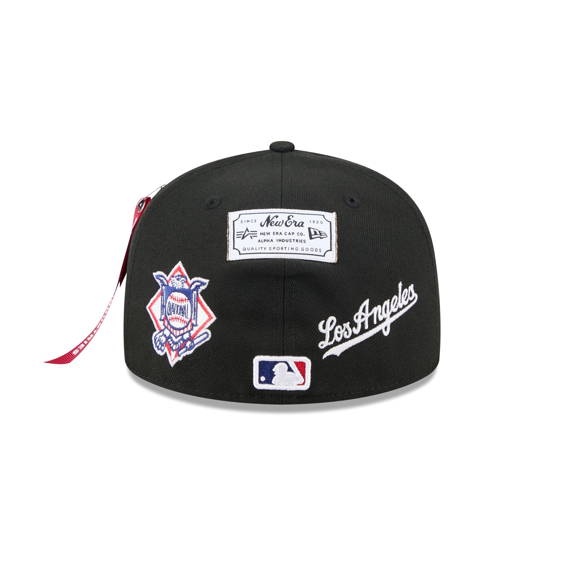 Alpha Industries x Los Angeles Dodgers Black 59FIFTY Fitted Hat - Image 6