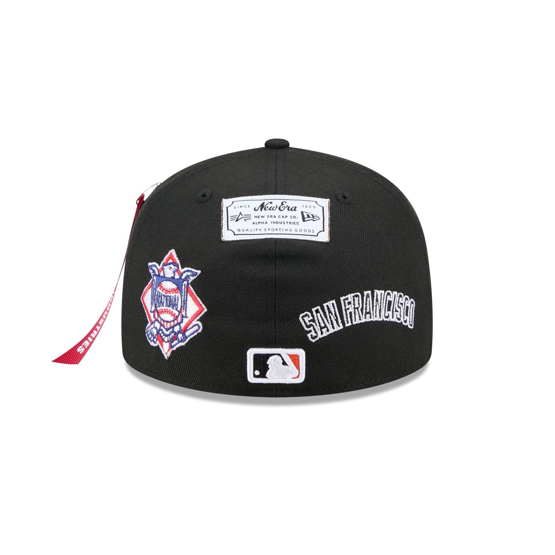 Alpha Industries x San Francisco Giants Black 59FIFTY Fitted Hat - Image 6