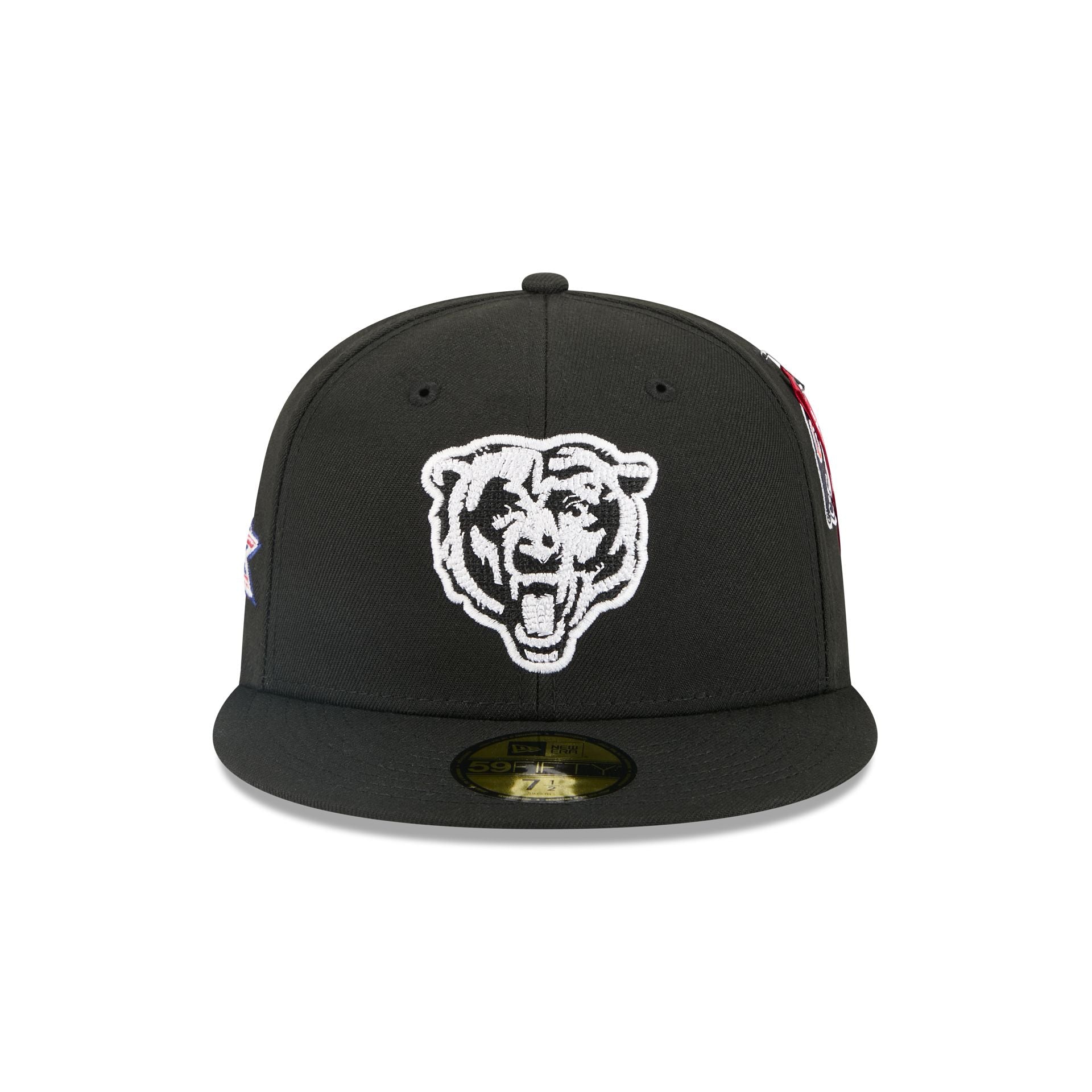 Alpha Industries x Chicago Bears Black 59FIFTY Fitted Hat - Image 2