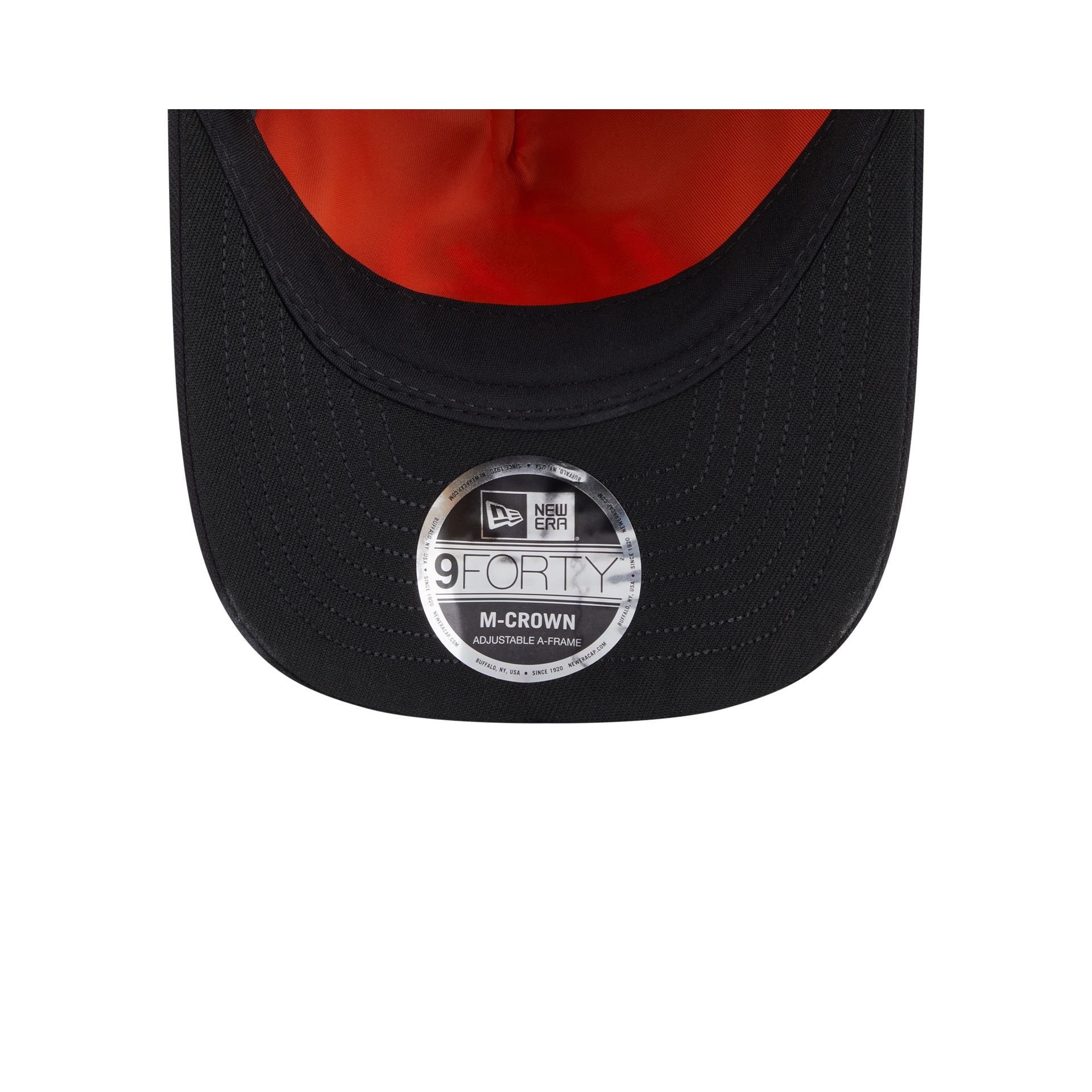 Alpha Industries x Los Angeles Rams Black 9FORTY M-Crown A-Frame Snapback Hat - Image 7