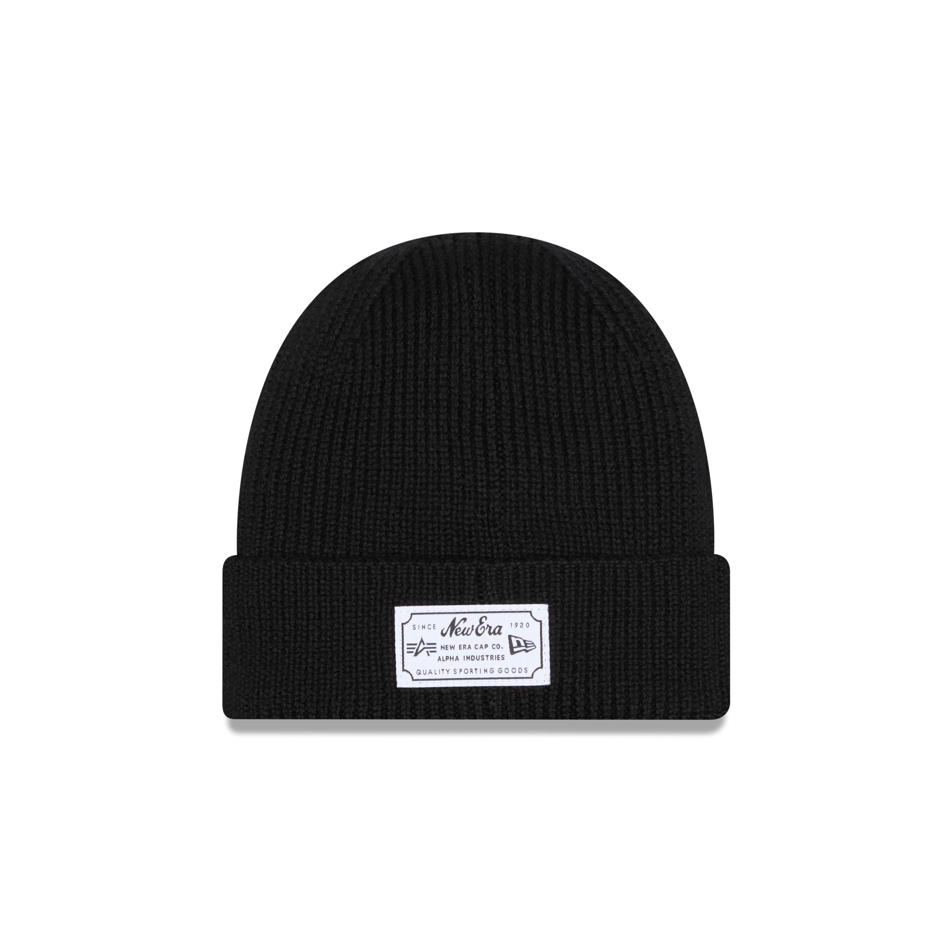 Alpha Industries x Buffalo Bills Black Cuff Knit Hat - Image 3
