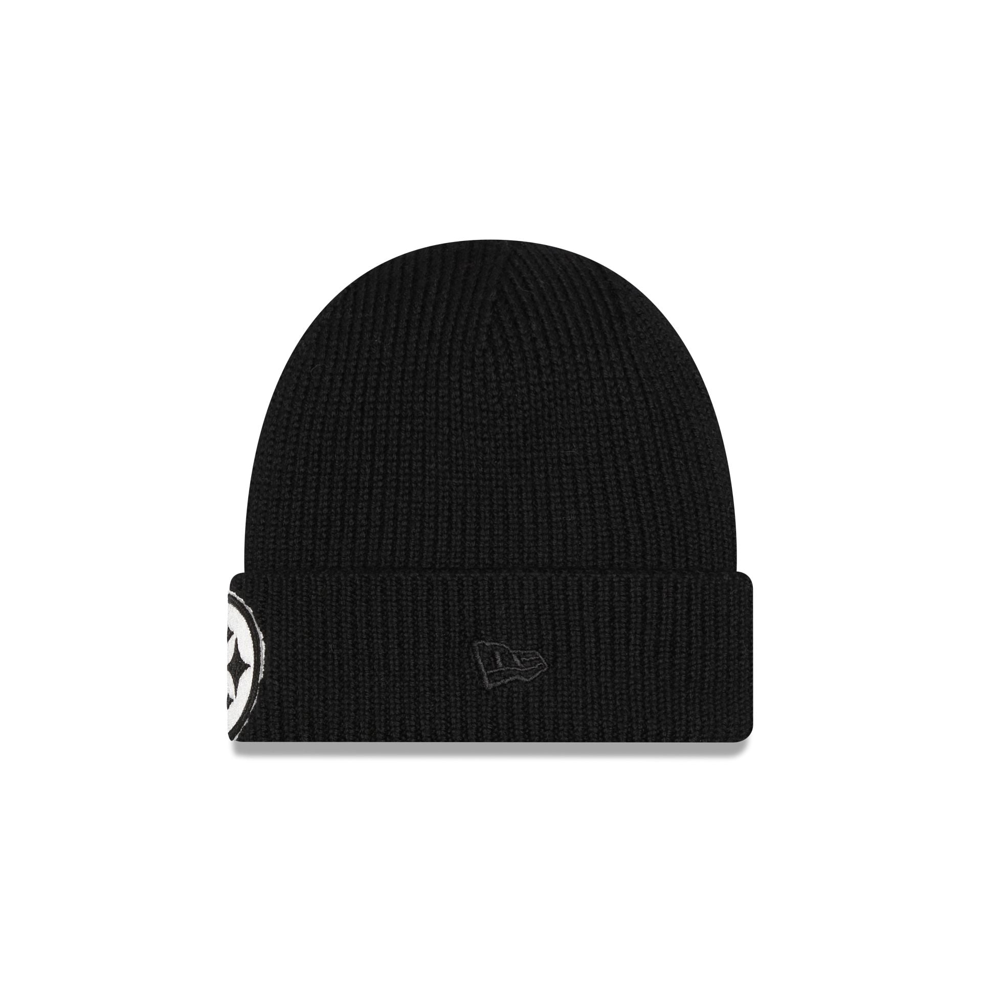 Alpha Industries x Pittsburgh Steelers Black Cuff Knit Hat - Image 2
