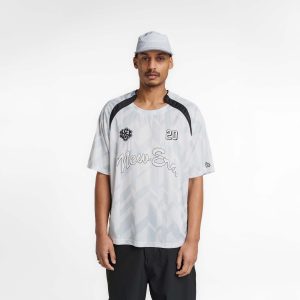 New Era Branded Advantage Printed Optic White Soccer Jersey