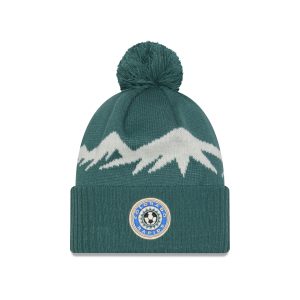 Colorado Rapids 2025 Jersey Hook Green Pom Knit Hat