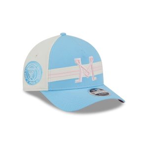 Inter Miami 2025 Jersey Hook Light Blue 9FORTY M-Crown A-Frame Snapback Hat