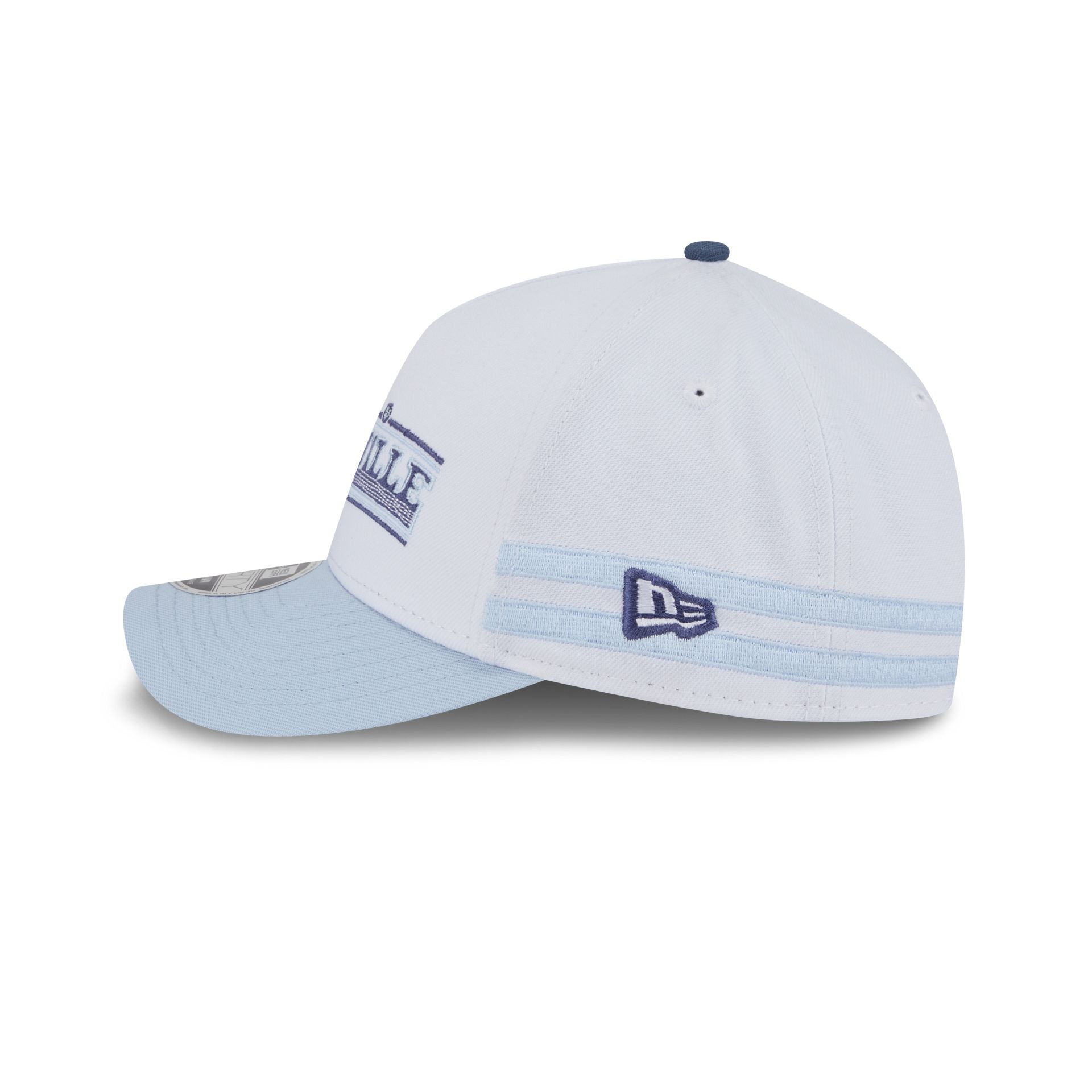 Nashville SC 2025 Jersey Hook White 9FORTY M-Crown A-Frame Snapback Hat - Image 5