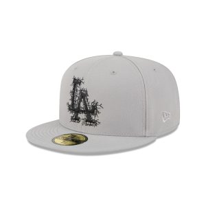 Los Angeles Dodgers Cracked Cement 59FIFTY Fitted Hat