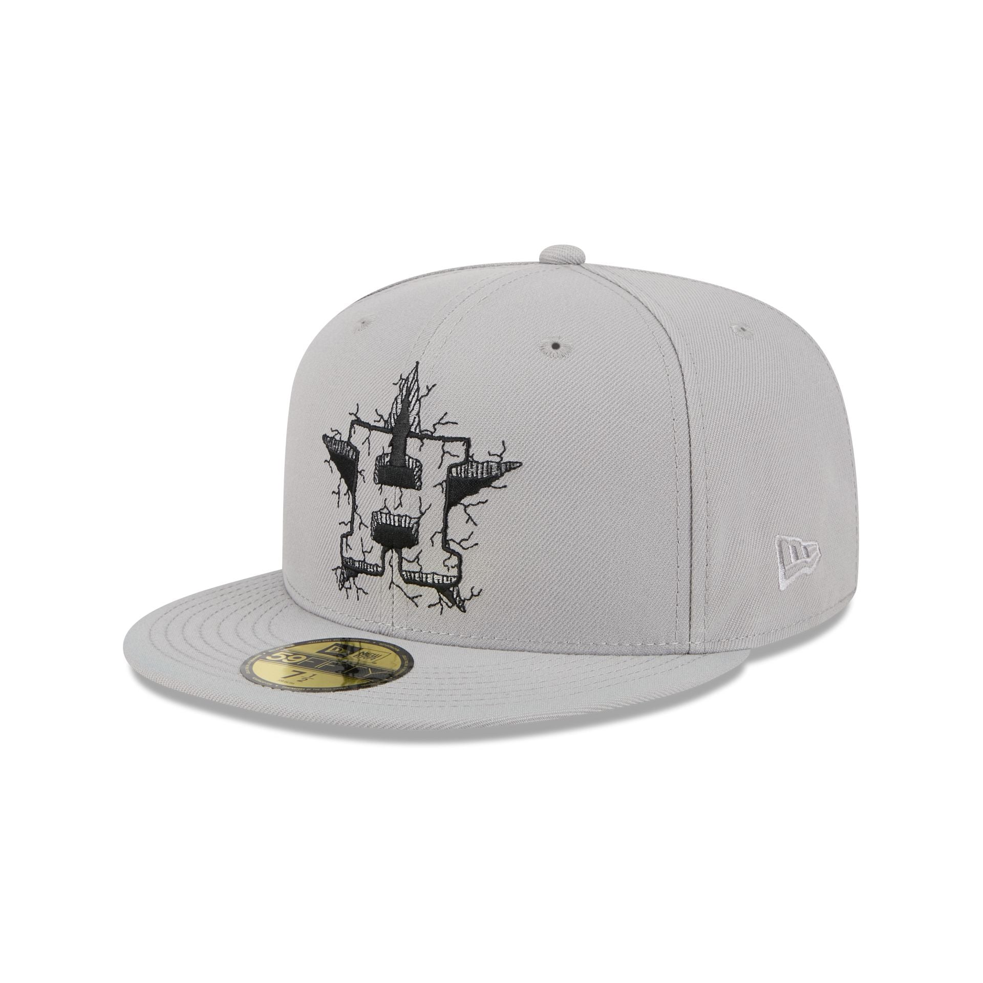 Houston Astros Cracked Cement 59FIFTY Fitted Hat