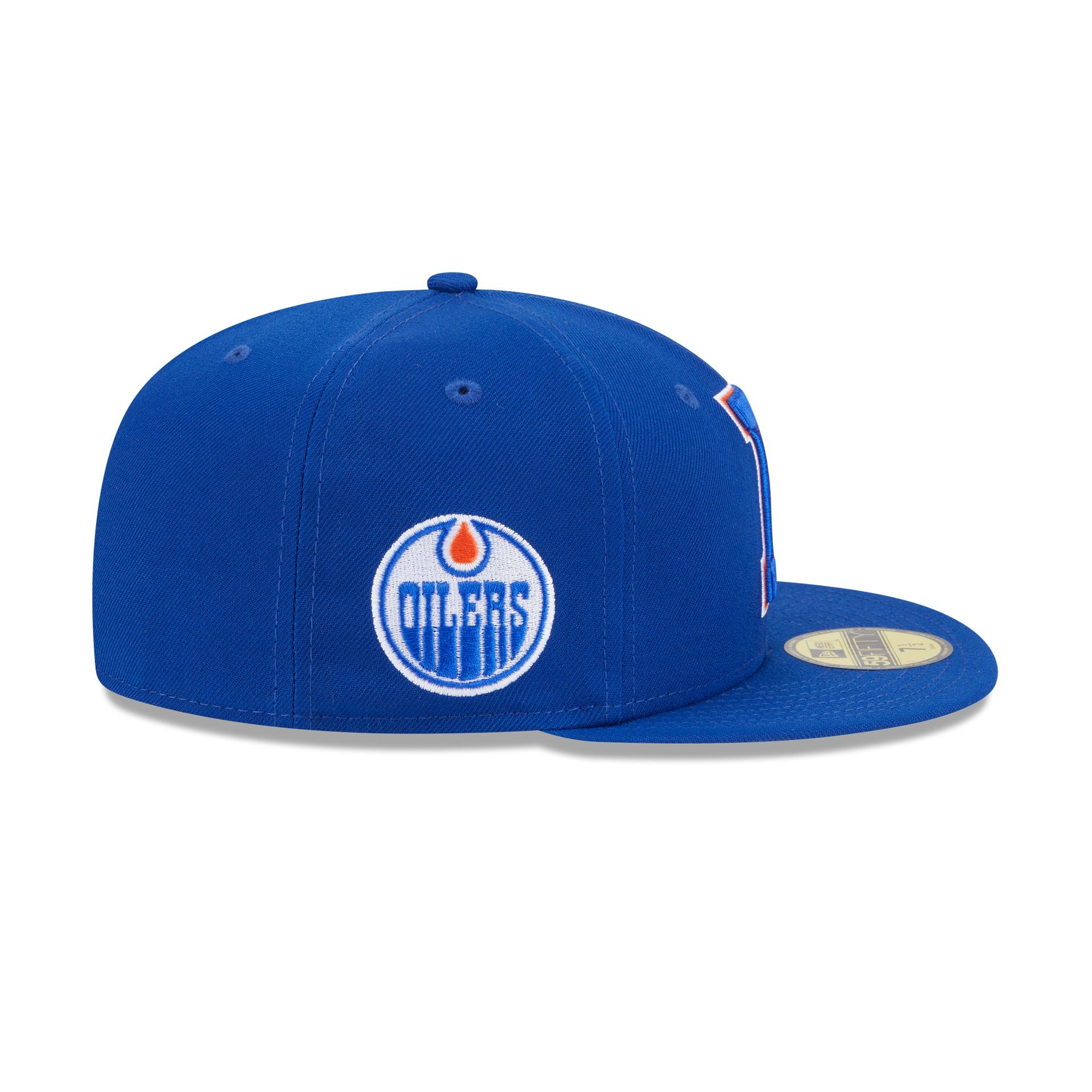 Edmonton Oilers Deceptor 59FIFTY Fitted Hat - Image 4