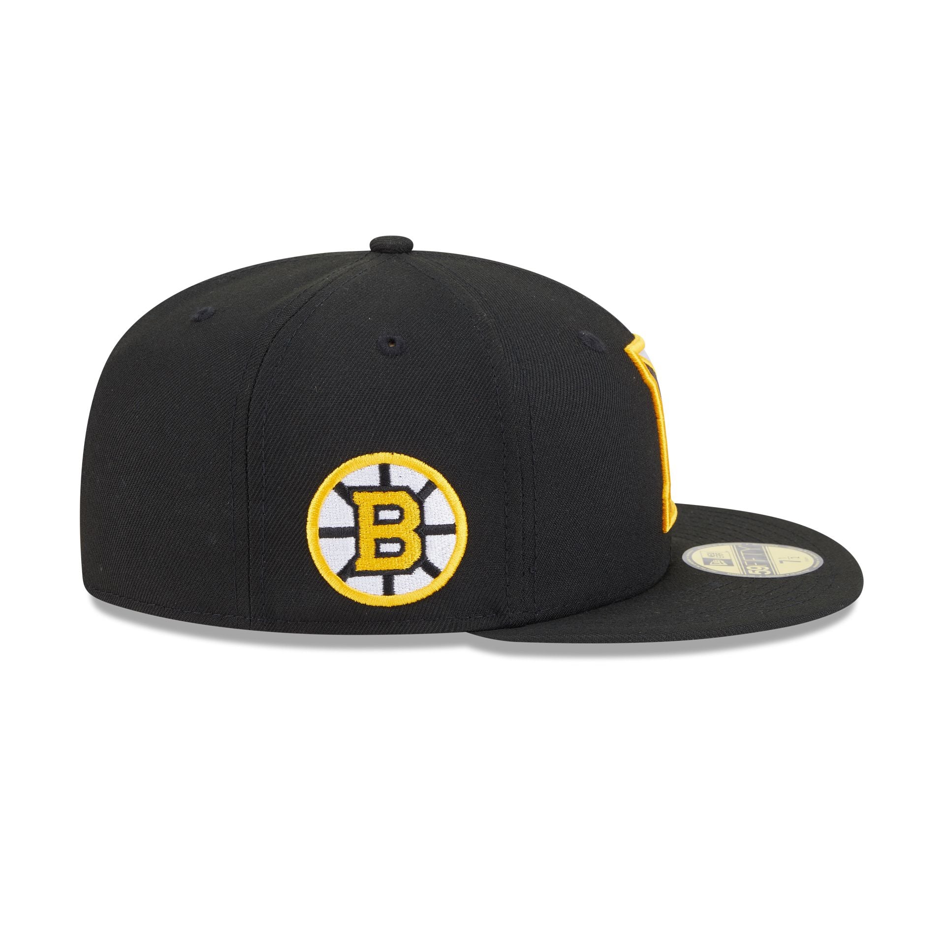 Boston Bruins Deceptor 59FIFTY Fitted Hat - Image 4