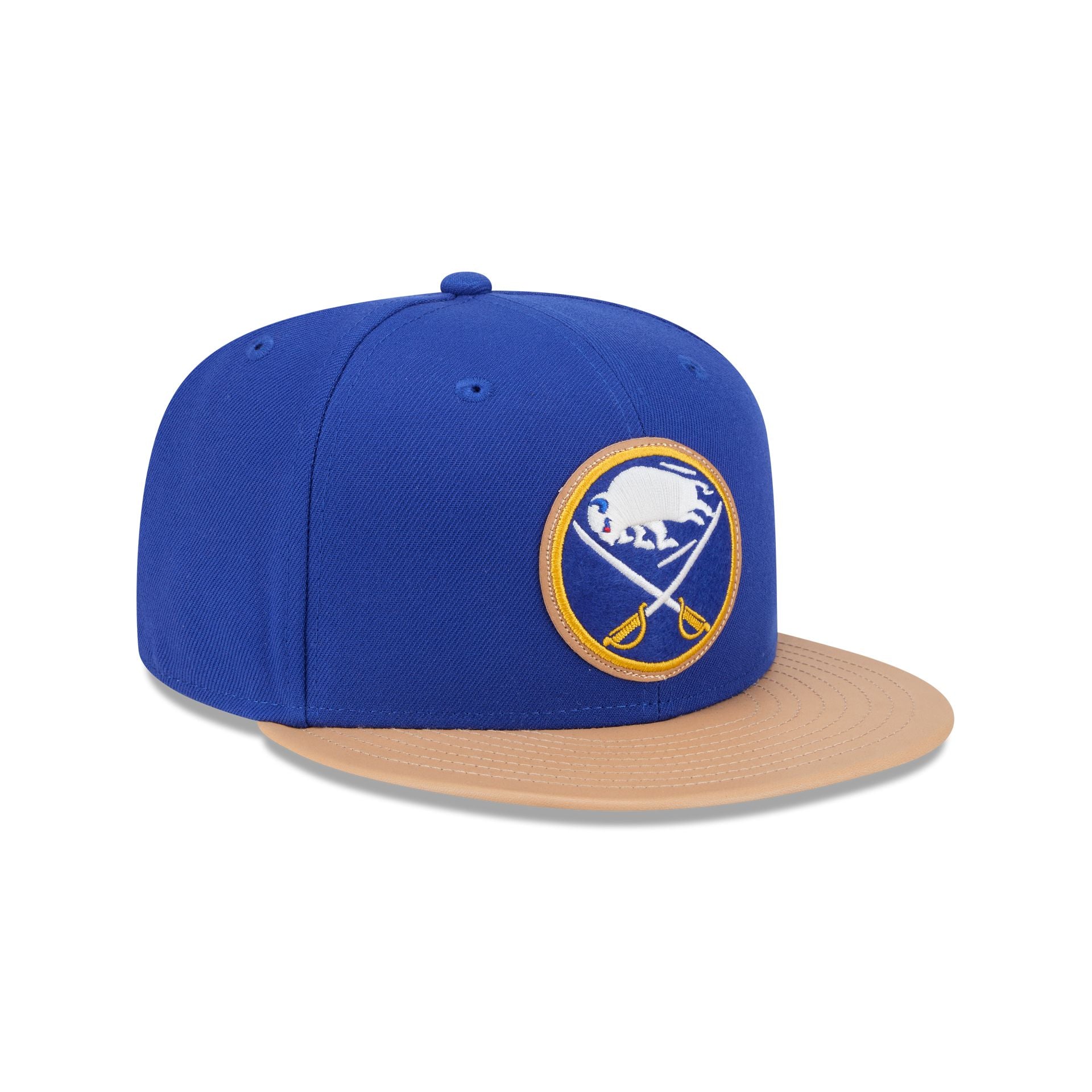 Buffalo Sabres Leather Visor 59FIFTY Fitted Hat - Image 3