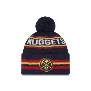 Denver Nuggets Classic Pom Knit Hat