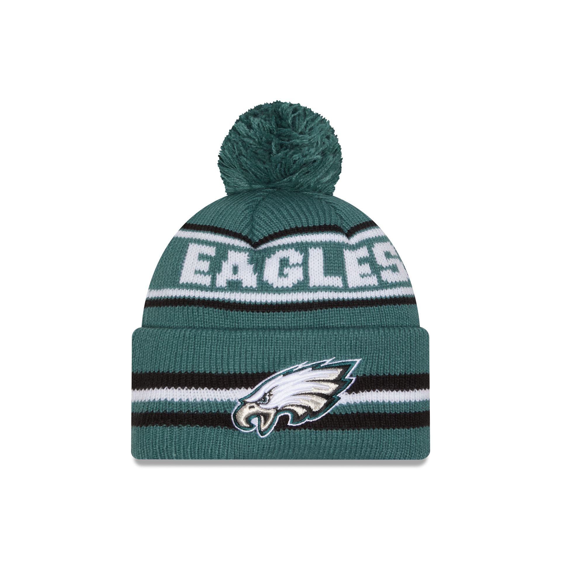 Philadelphia Eagles Classic Pom Knit Hat
