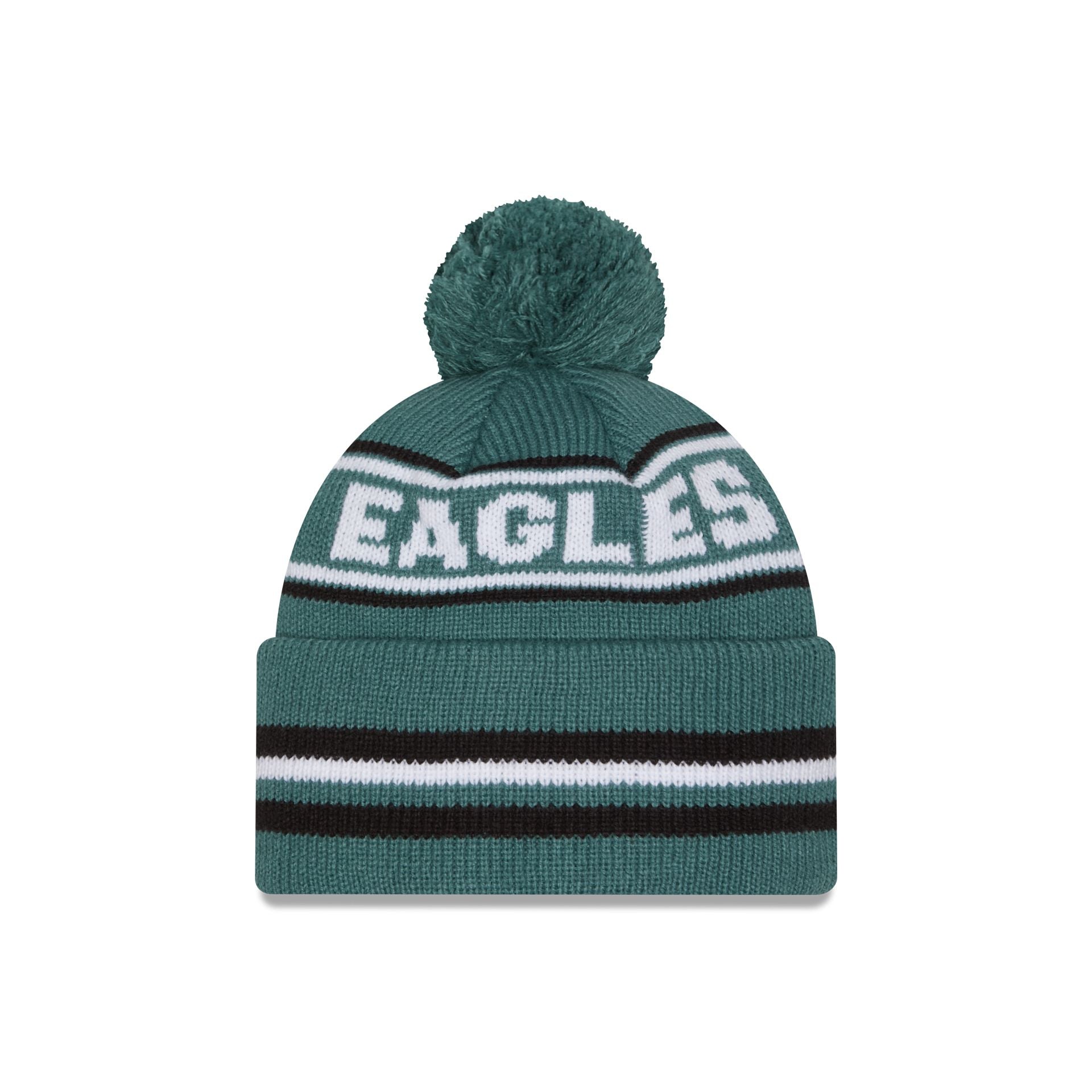 Philadelphia Eagles Classic Pom Knit Hat - Image 3