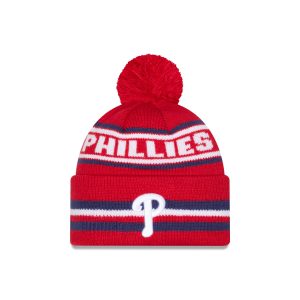 Philadelphia Phillies Classic Pom Knit Hat