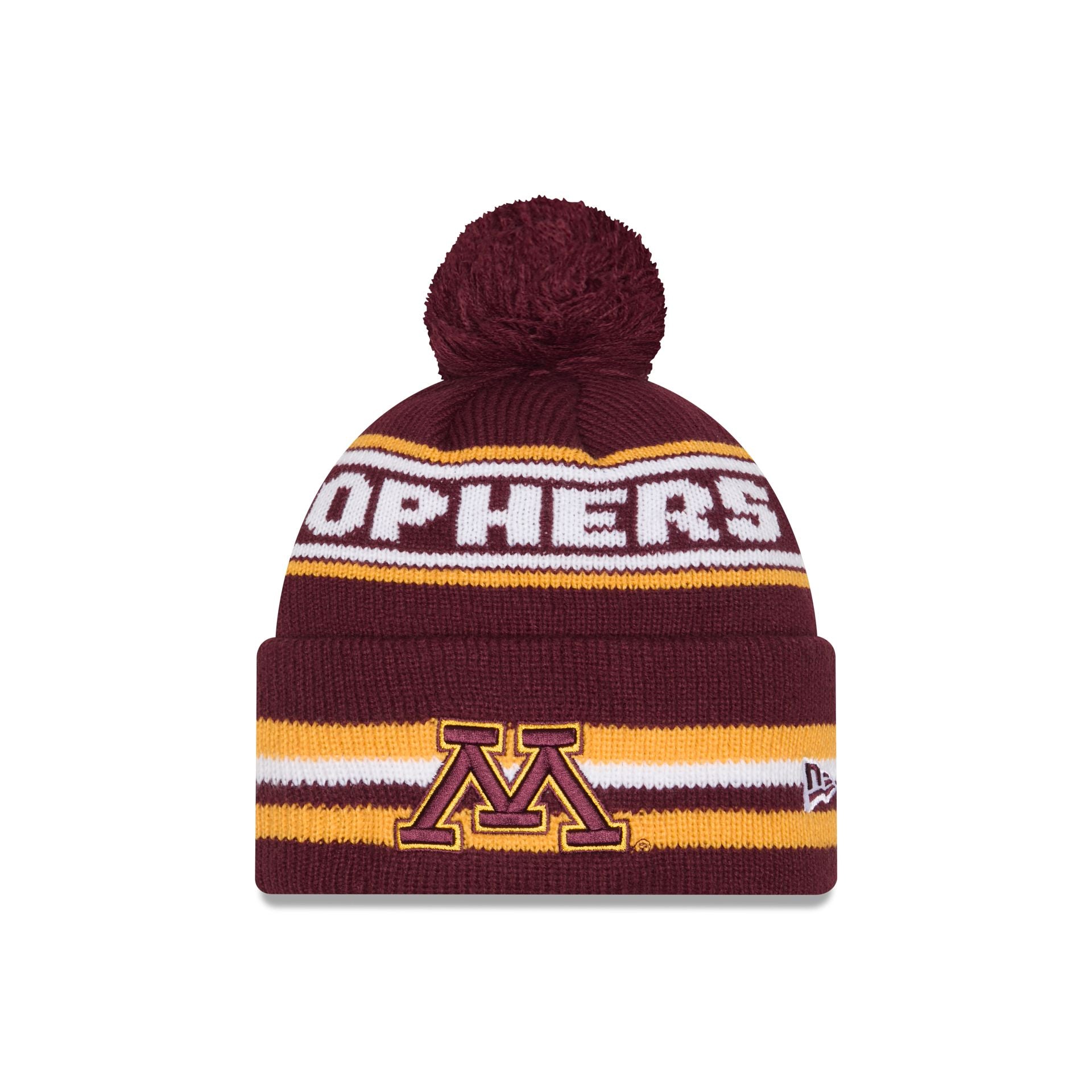 Minnesota Gophers Classic Pom Knit Hat - Image 2