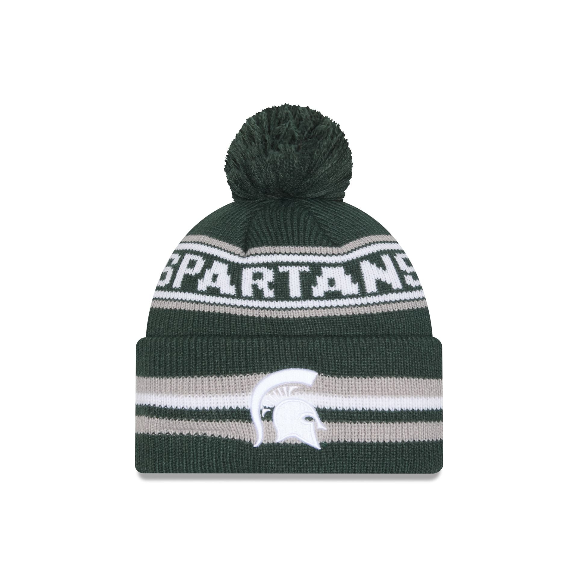 Michigan State Spartans Classic Pom Knit Hat