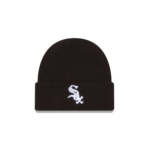 Chicago White Sox Waffle Stitch Knit Beanie Hat