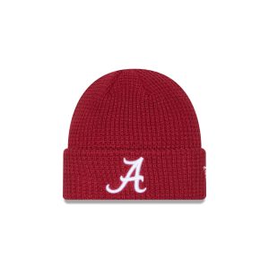 Alabama Crimson Tide Waffle Stitch Knit Beanie Hat