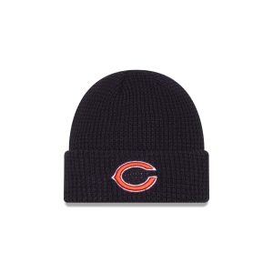 Chicago Bears Waffle Stitch Knit Beanie Hat