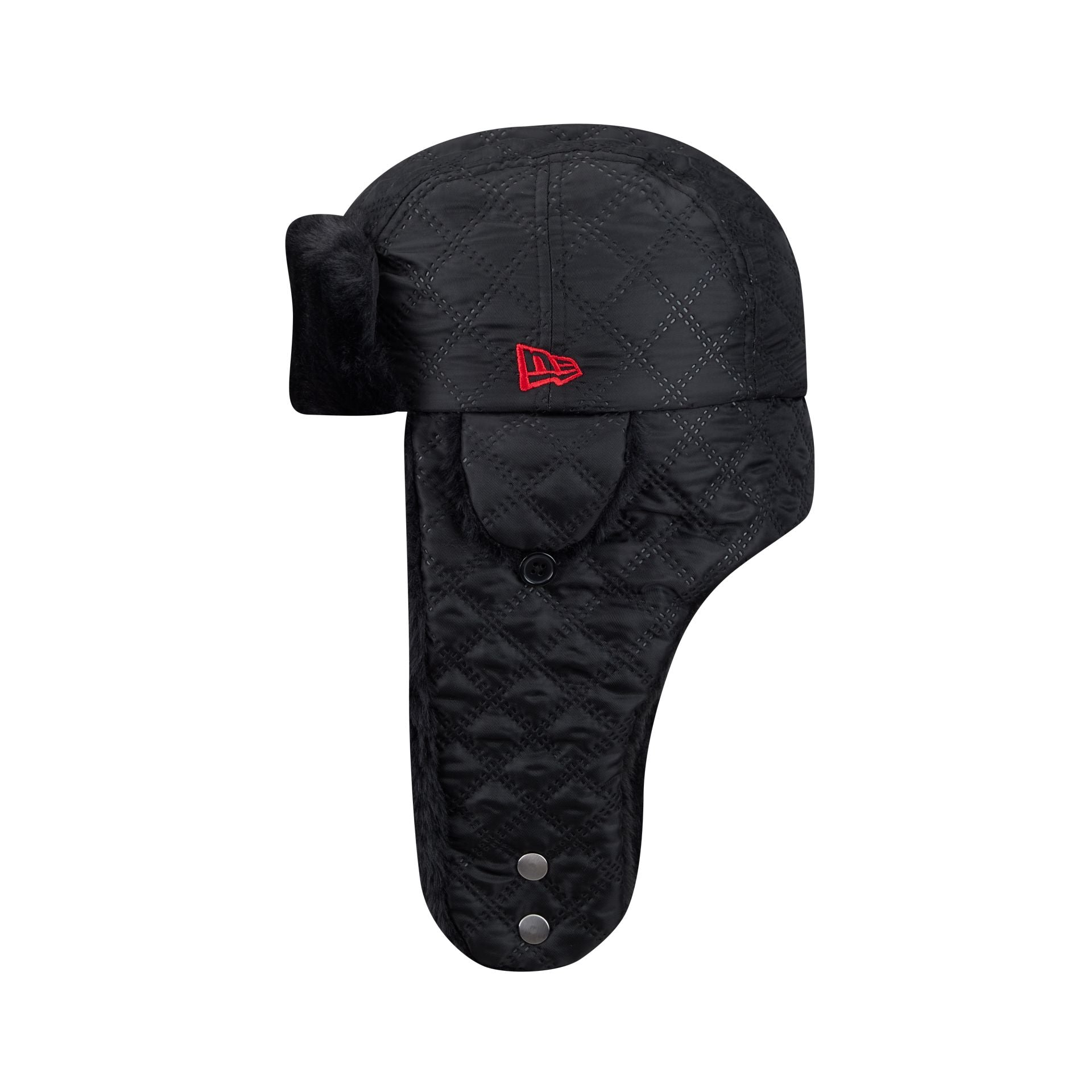 Buffalo Sabres Alternate Quilted Fashion Trapper Hat - Image 4