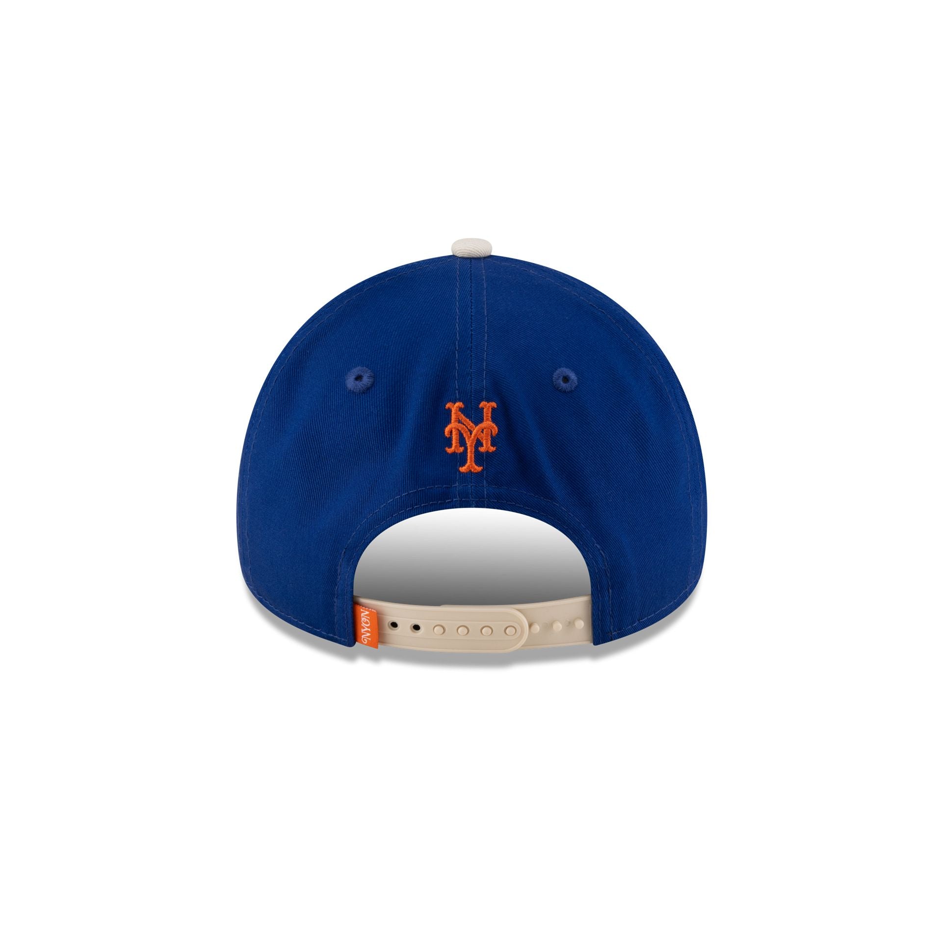 New York or Nowhere x New York Mets Light Royal Wordmark 9FORTY A-Frame Snapback Hat - Image 6