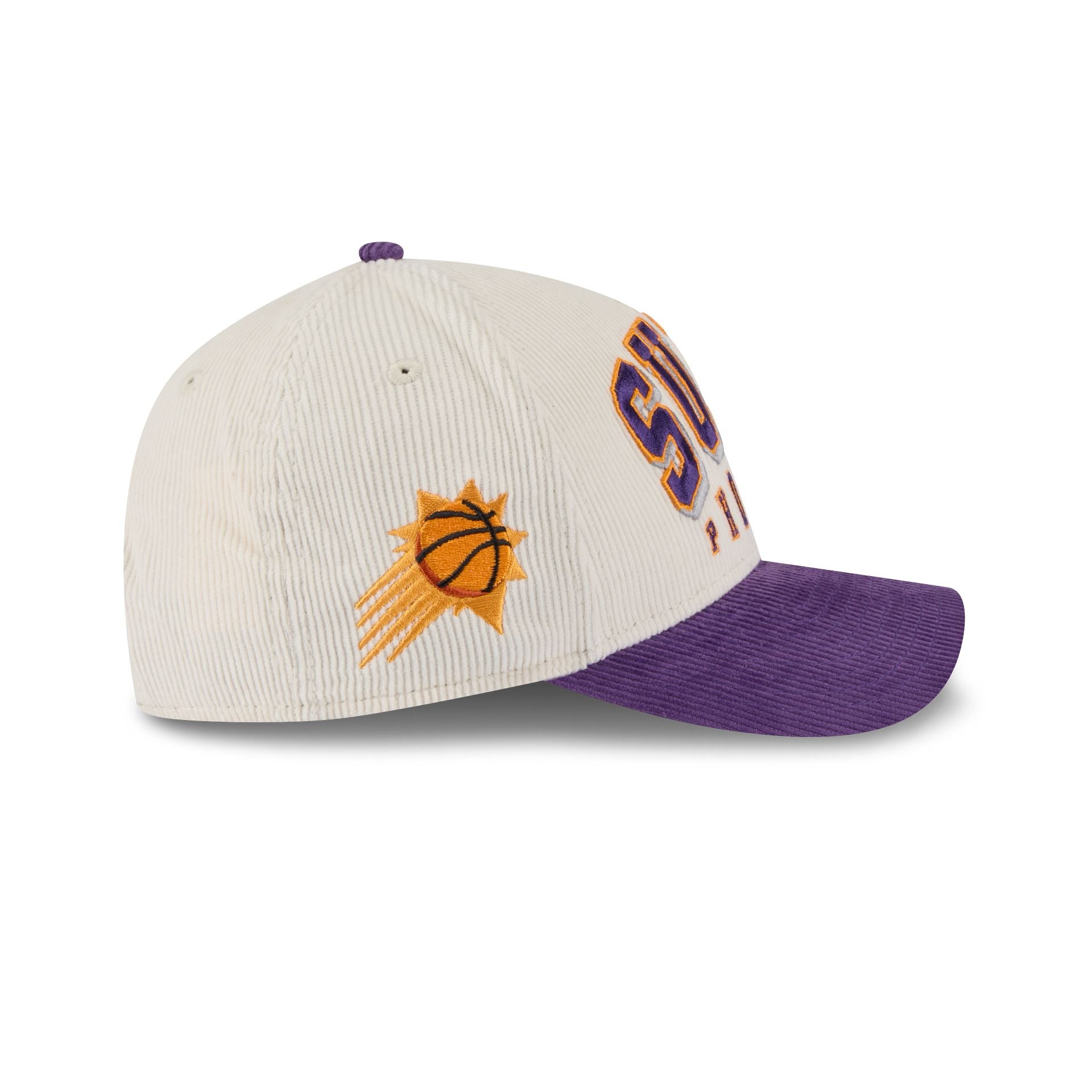 Phoenix Suns Stacked Corduroy 9FORTY M-Crown A-Frame Snapback Hat - Image 4