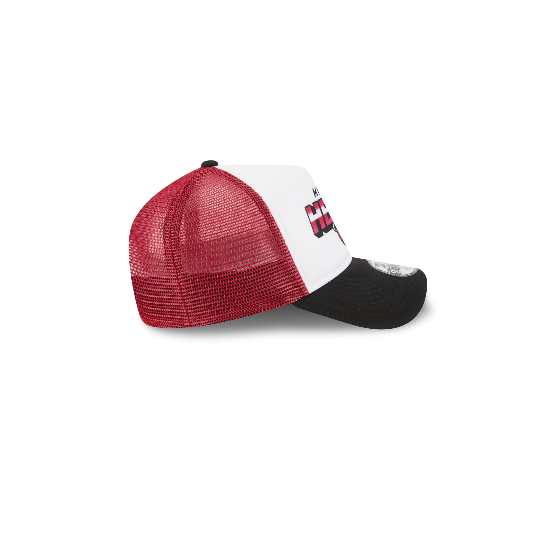 Miami Heat Shine Kids 9FORTY A-Frame Trucker Hat - Image 5