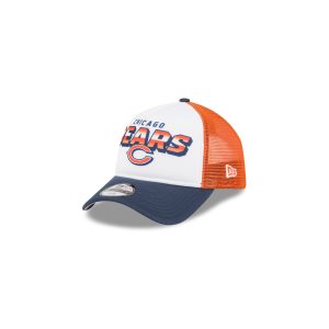 Chicago Bears Shine Kids 9FORTY A-Frame Trucker Hat