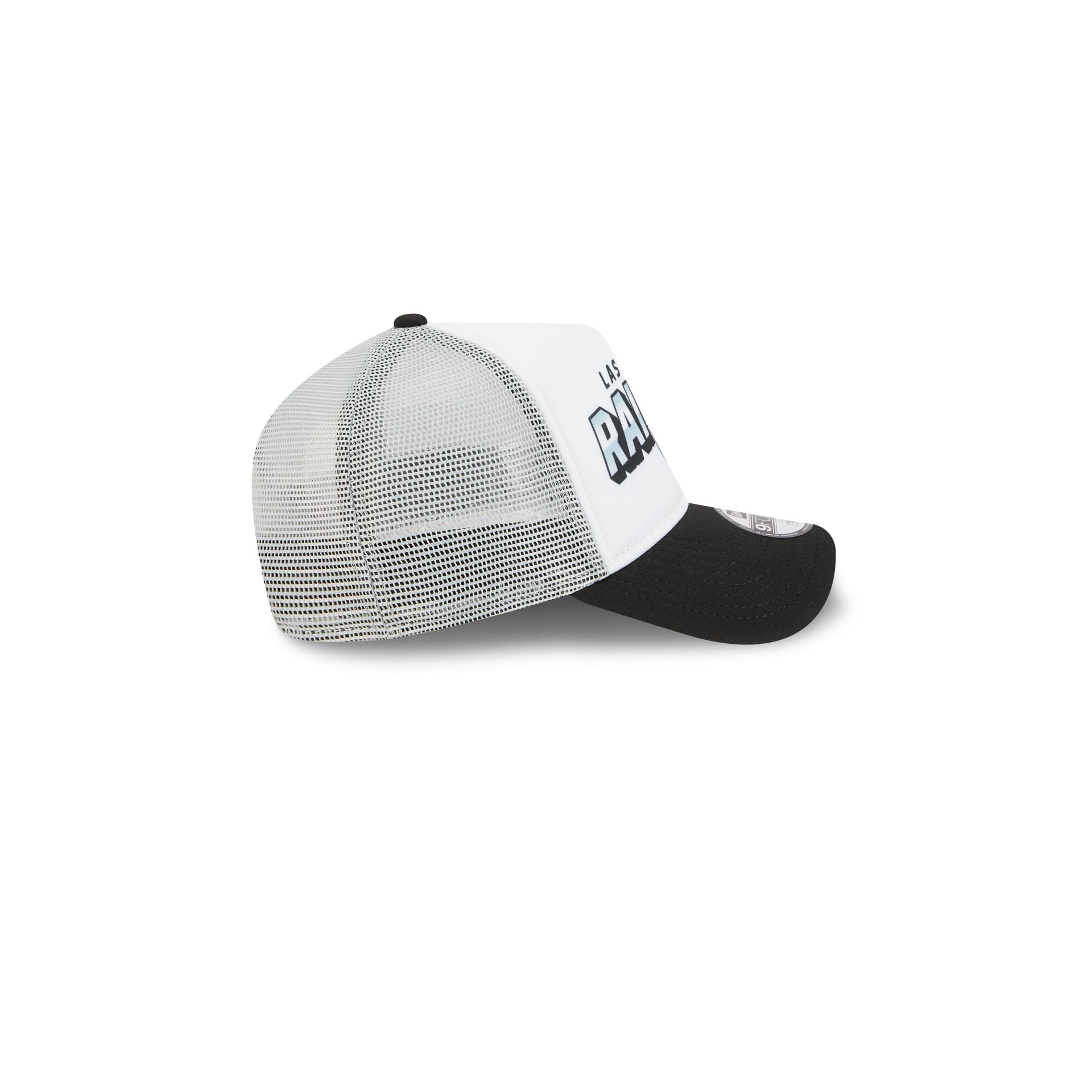 Las Vegas Raiders Shine Kids 9FORTY A-Frame Trucker Hat - Image 5