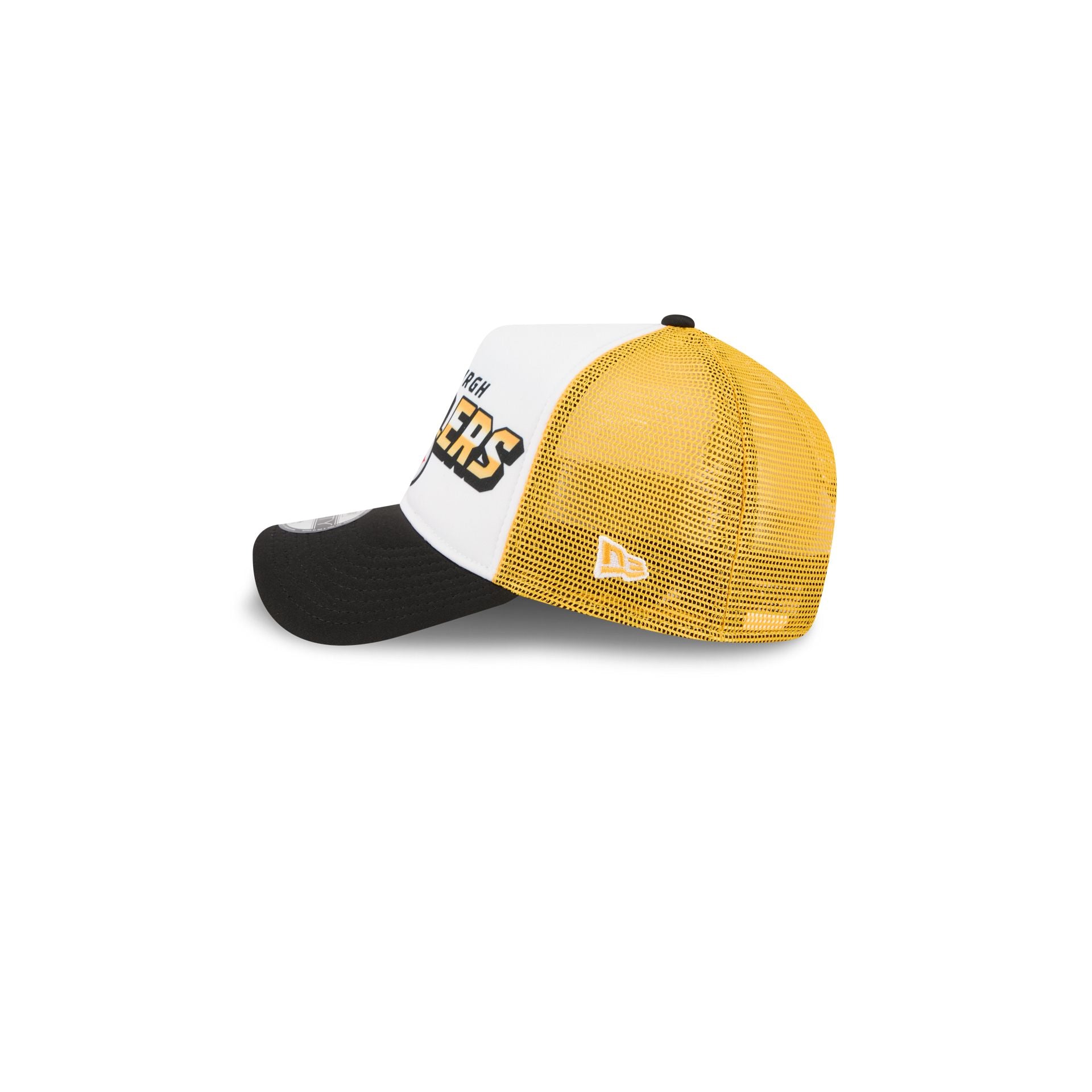 Pittsburgh Steelers Shine Kids 9FORTY A-Frame Trucker Hat - Image 4