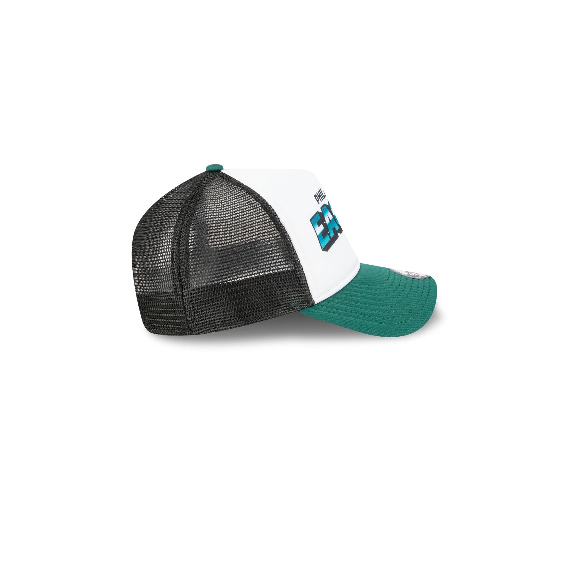 Philadelphia Eagles Shine Kids 9FORTY A-Frame Trucker Hat - Image 5