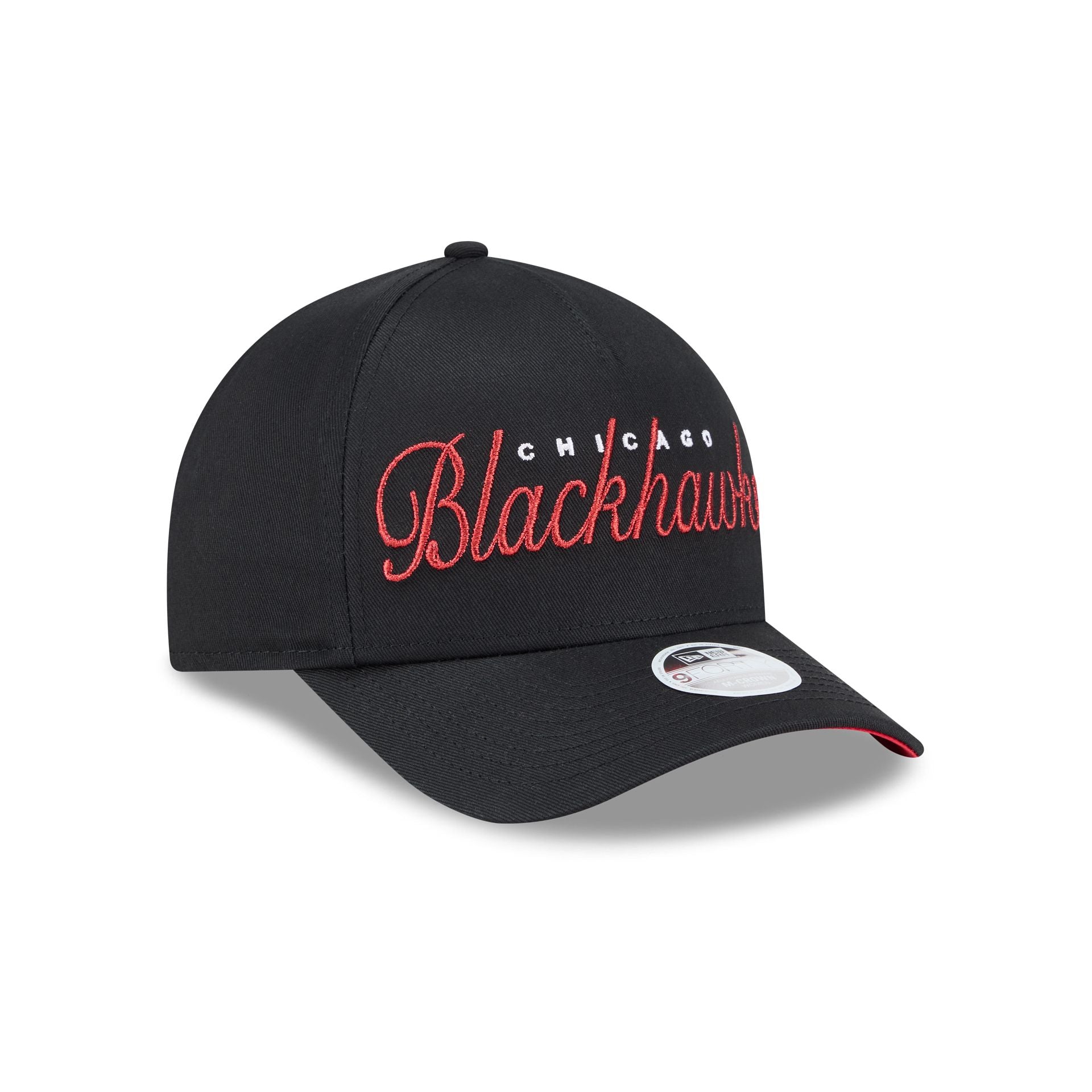 Chicago Blackhawks Metallic Women's 9FORTY M-Crown A-Frame Snapback Hat - Image 3