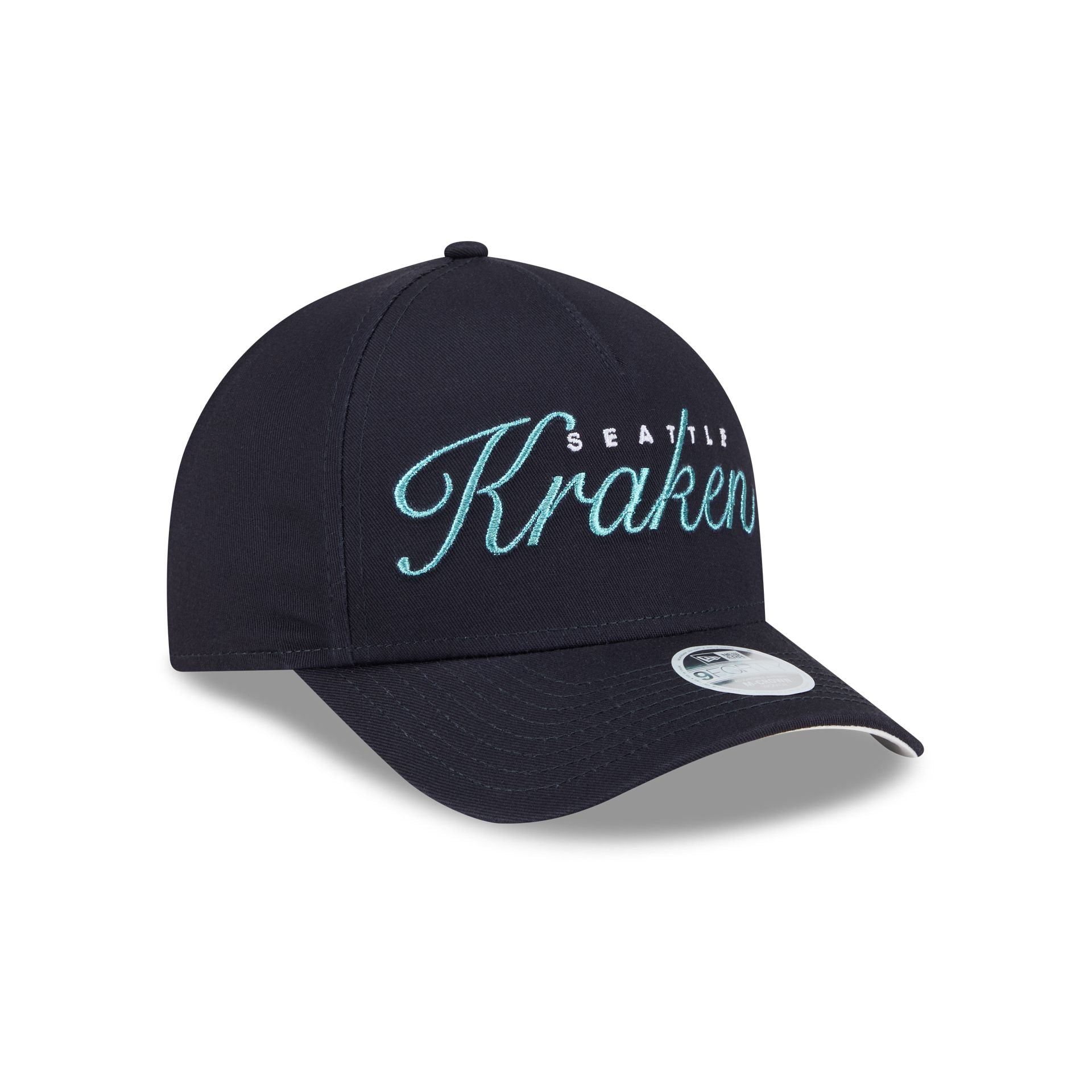 Seattle Kraken Metallic Women's 9FORTY M-Crown A-Frame Snapback Hat - Image 3