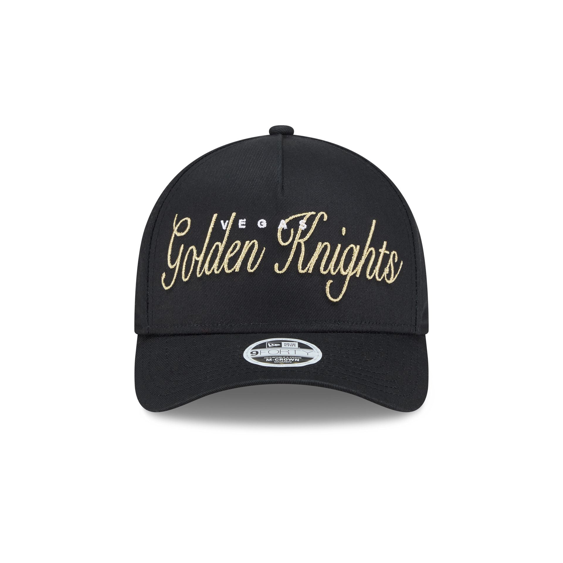 Vegas Golden Knights Metallic Women's 9FORTY M-Crown A-Frame Snapback Hat - Image 2