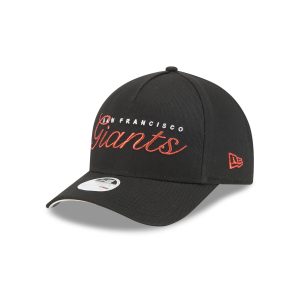 San Francisco Giants Metallic Women's 9FORTY M-Crown A-Frame Snapback Hat